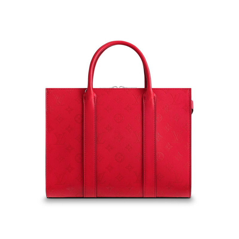 【包邮包税】Louis Vuitton/路易威登 新款Very Tote手袋 女士 红色单肩包 M43542