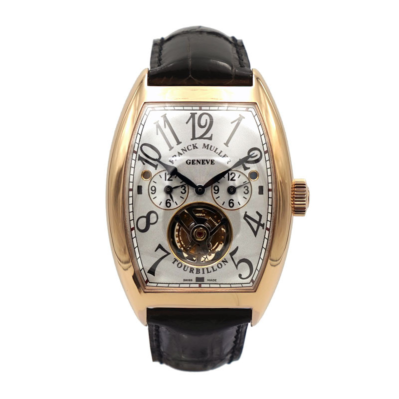 Franck Muller/法兰克穆勒  CINTRÉE CURVEX系列 陀飞轮机械腕表 8880 T MB 5N