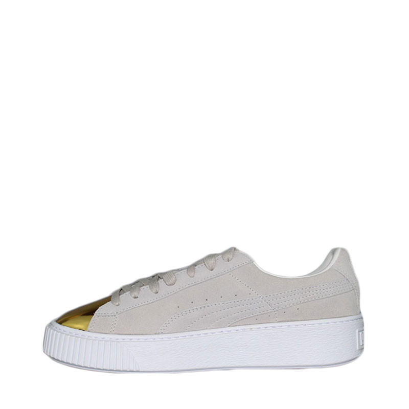 puma/彪马 suede platform gold蕾哈娜金属头 女士板鞋/休闲鞋 362222