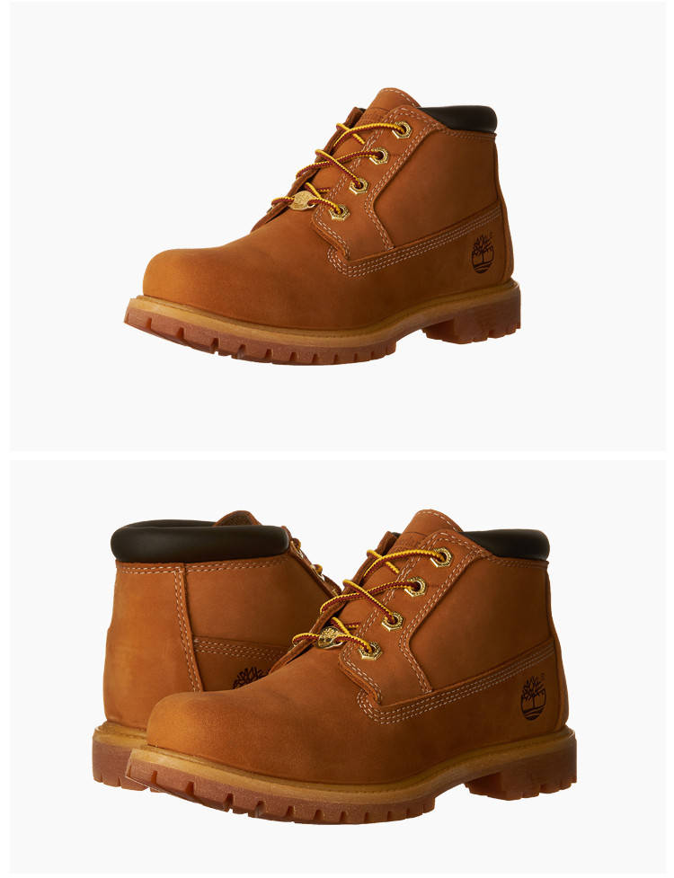 timberland/添柏岚 女士户外经典徒步防水登山靴 经典大黄靴tb02