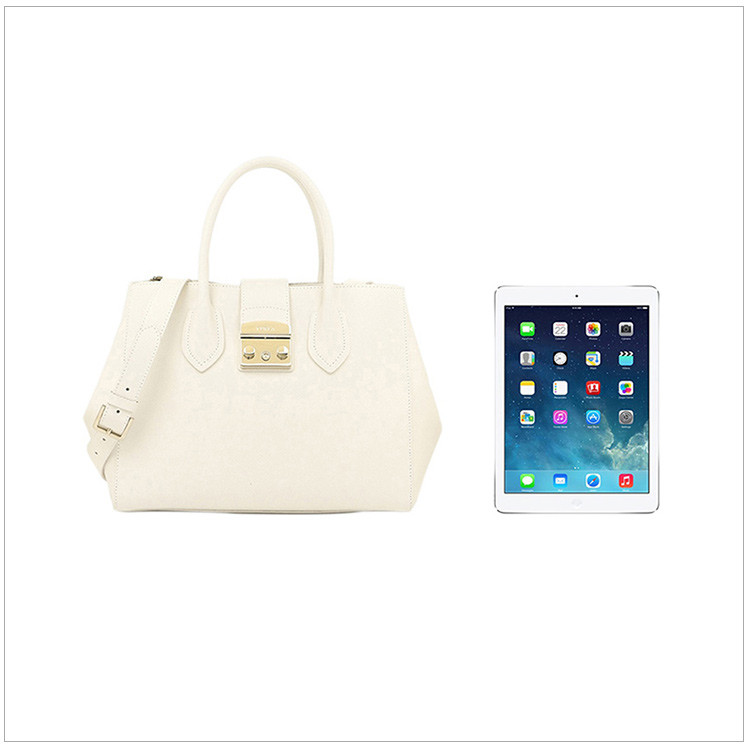 furla/芙拉 女士时尚白色单肩包斜挎包手提包两用包通勤包女包 941824