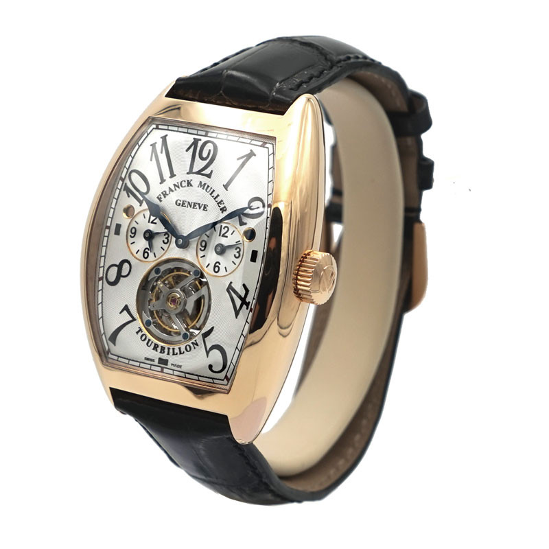 Franck Muller/法兰克穆勒  CINTRÉE CURVEX系列 陀飞轮机械腕表 8880 T MB 5N