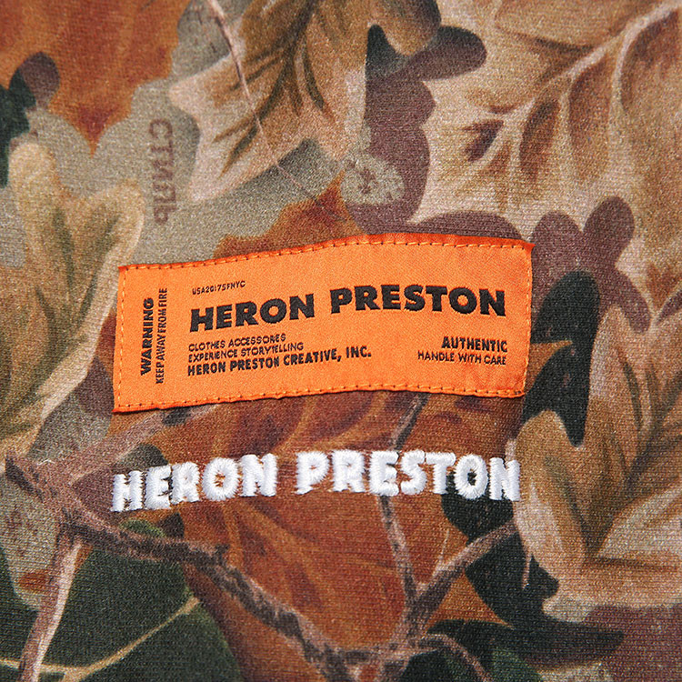 【18秋冬】heronpreston/heronpreston迷彩直脚裤长裤98d2heppt020