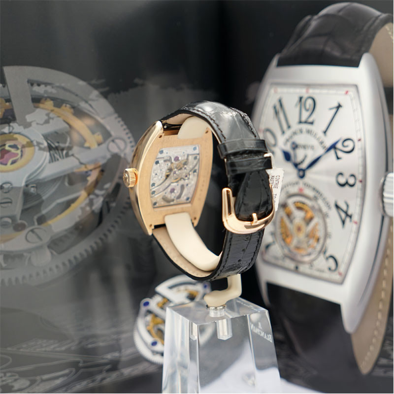 Franck Muller/法兰克穆勒  CINTRÉE CURVEX系列 陀飞轮机械腕表 8880 T MB 5N