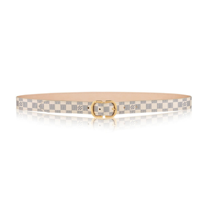 louis vuitton/路易威登 lv女士皮带mini 25mm棋盘格腰带 m9782