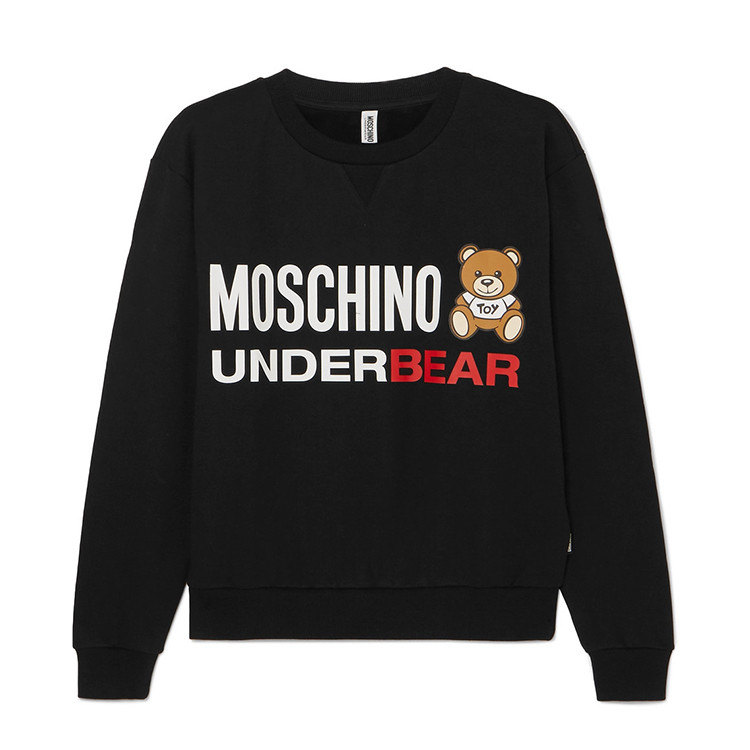 moschino/莫斯奇诺 2018秋冬新品泰迪熊图案小熊卫衣a1710 9004 0555