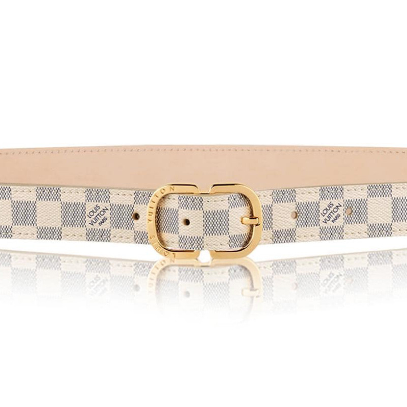 louis vuitton/路易威登 lv女士皮带mini 25mm棋盘格腰带 m9782