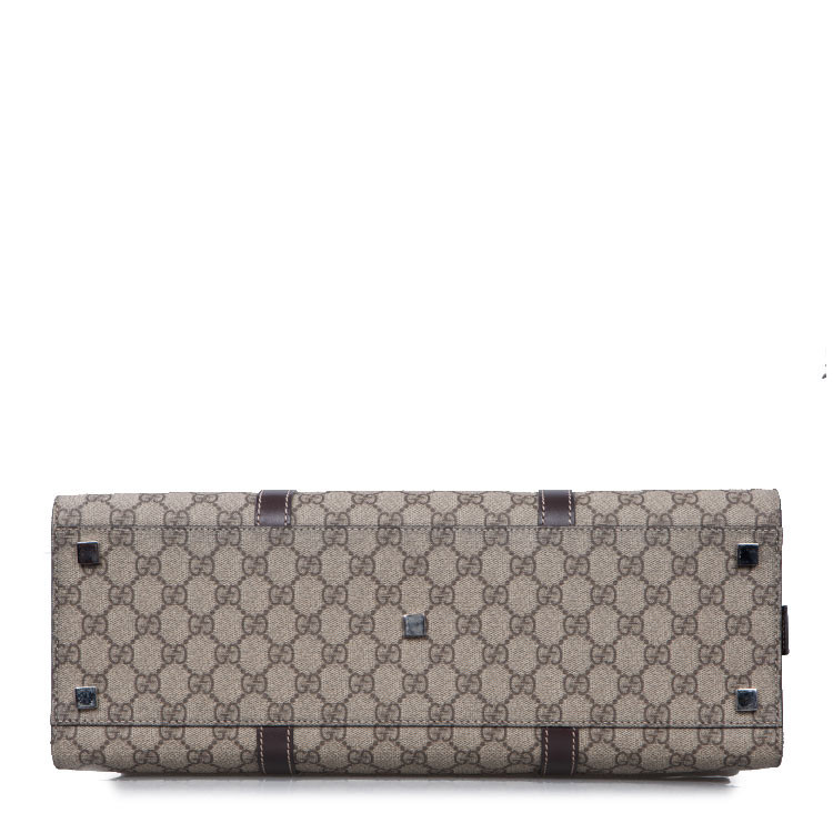 【包税】gucci/古驰 男士棕色pvc手提包 223652fcien9643-036#180605