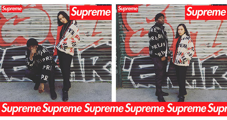 supreme 18fw reversible logo jacket 弹幕双面摇粒绒 夹克