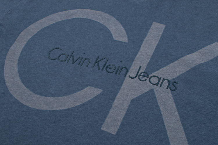 calvin klein/卡尔文·克莱因41i7135 男士新款休闲ck logo字母v领