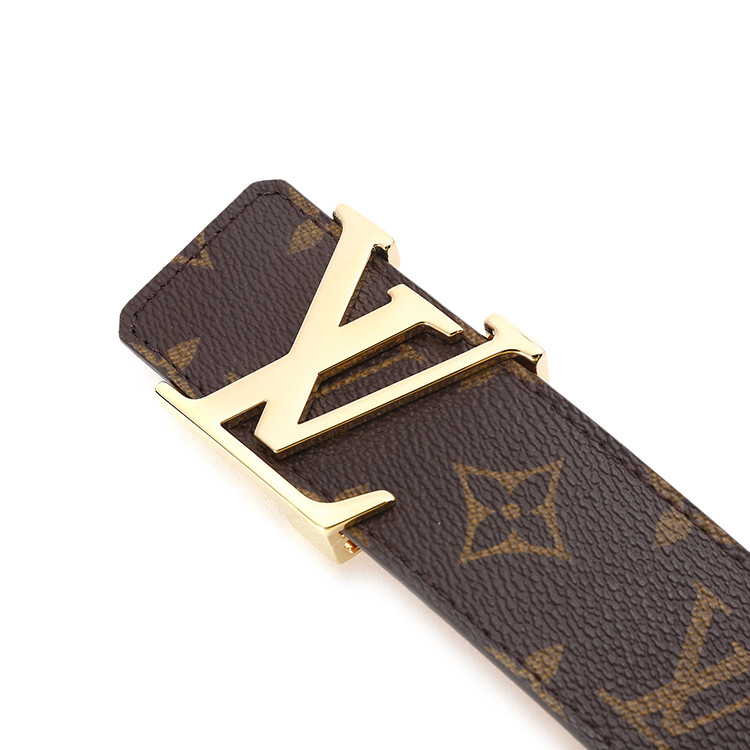 louis vuitton(路易威登) 老花色lv initials monogram 金扣腰带95