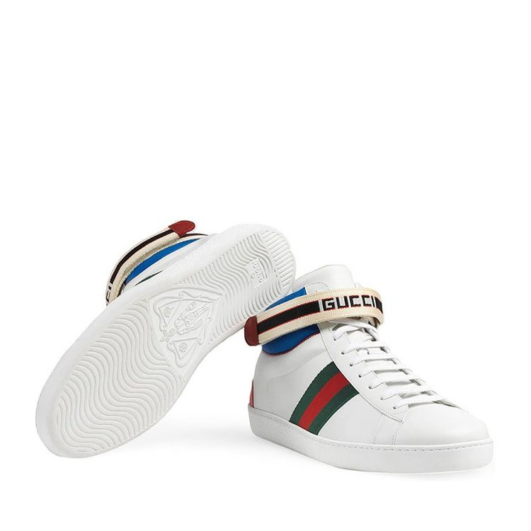 gucci/古驰 ace休闲运动鞋 高帮鞋 523472 0fiw0 9092