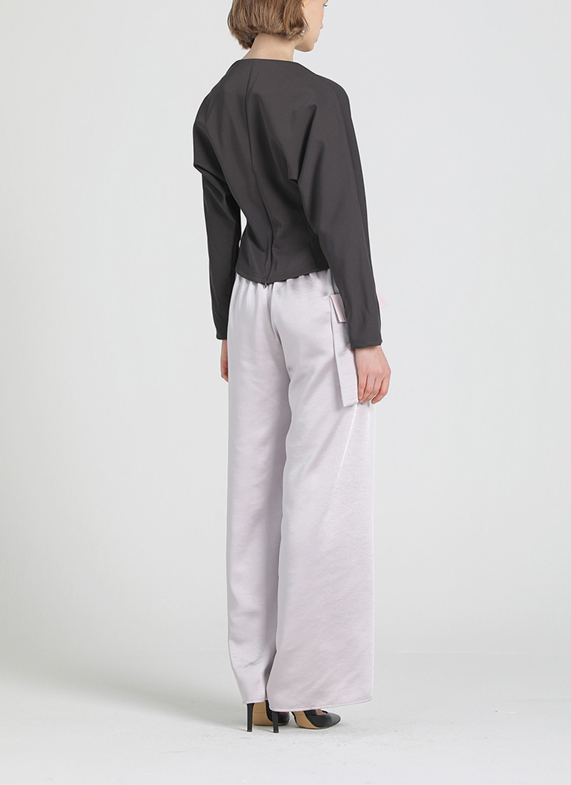 [19ss] noixte/noixte span doman系列韩版女士灰色衬衫