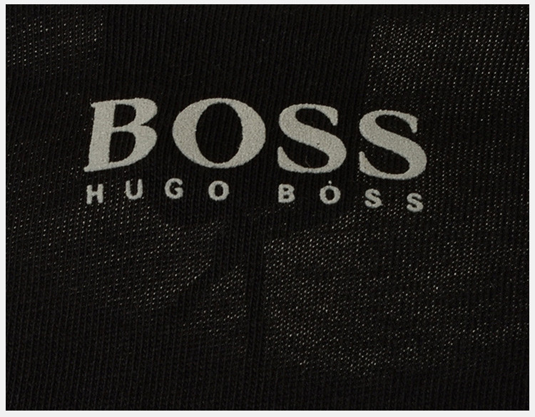 hugo boss logo,ralph lauren logo hugo boss/雨果波士 男士新款纯色纯棉时尚休闲boss标短袖t恤