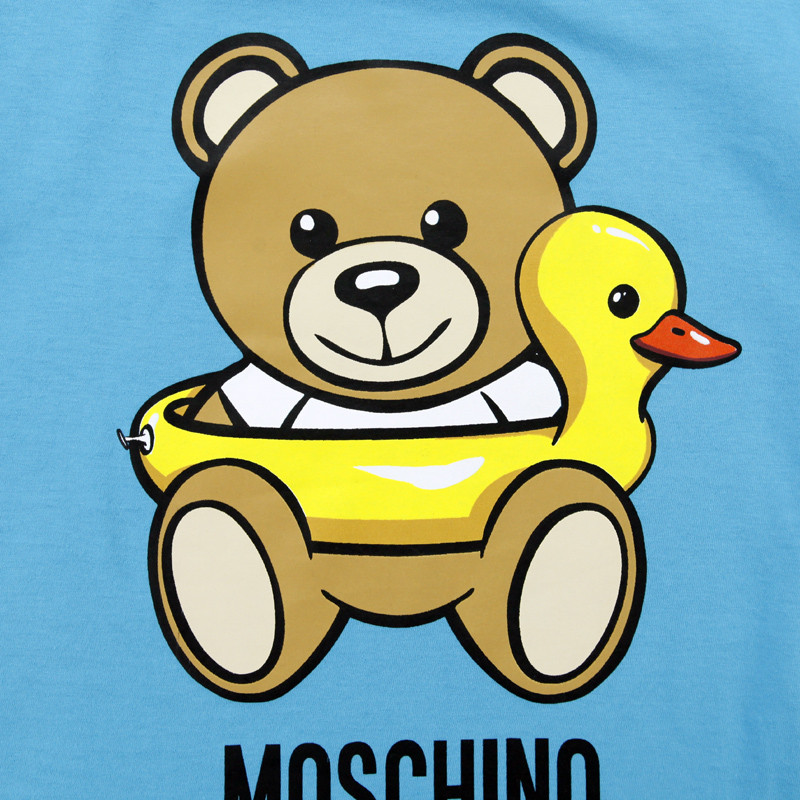 MOSCHINO\/莫斯奇诺 女士圆领小熊短袖T恤 A