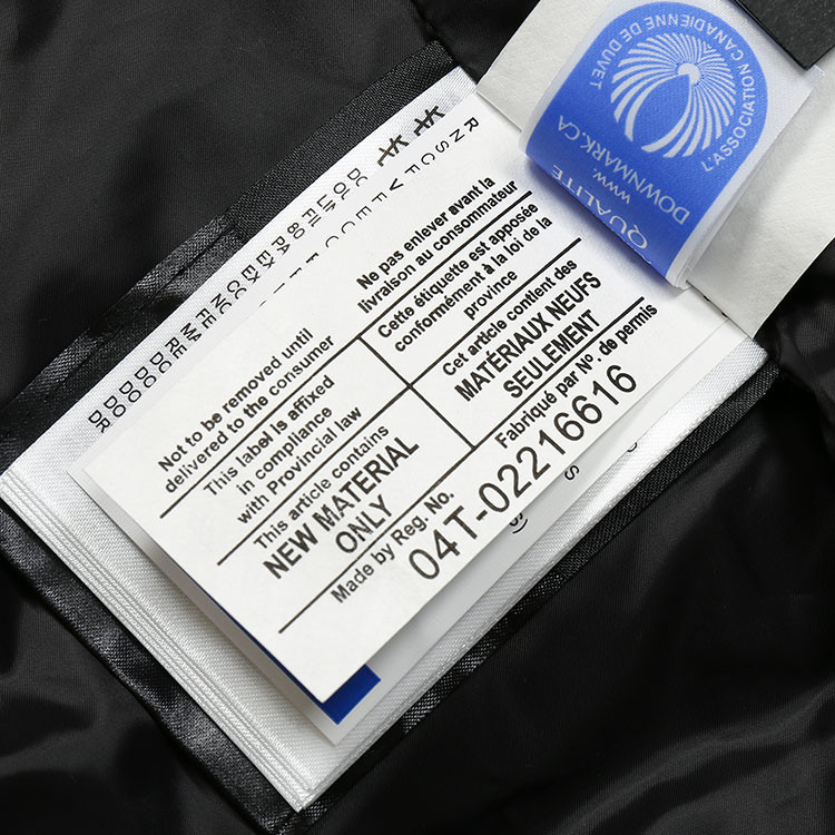 canada goose/加拿大鹅 男士外套男士羽绒服 wyndham 黑标派克大衣
