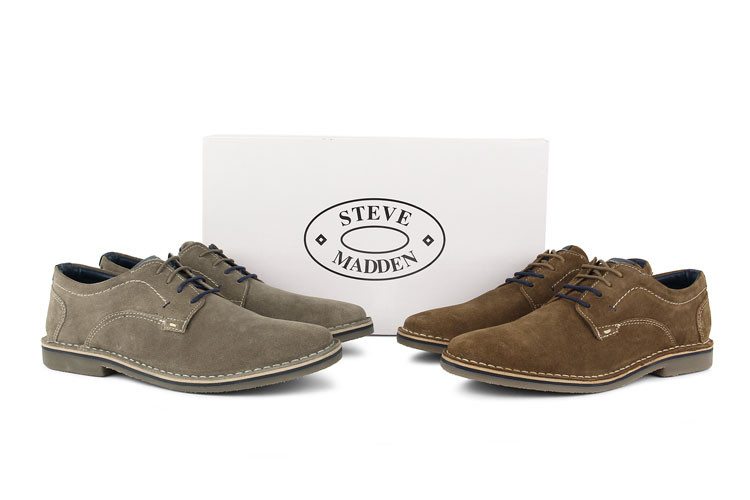 steve madden,steve vai steve madden/steve madden思美登男鞋 时尚纯色尖头系带休闲皮鞋商务