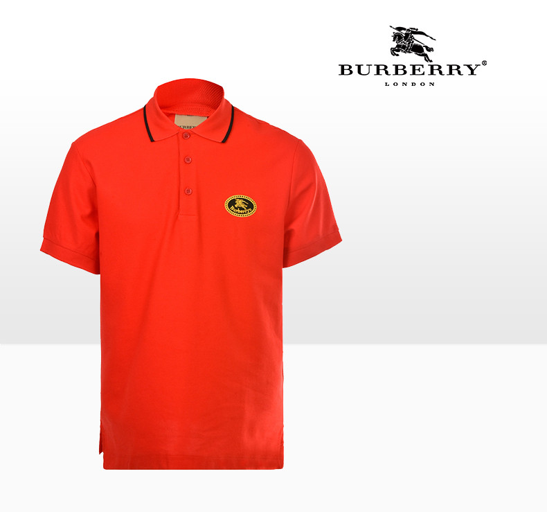 burberry/博柏利 经典logo男士t恤男士短polo 8002911