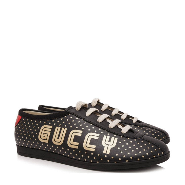 GUCCI\/古驰 Guccy Falacer男士皮革休闲运动鞋