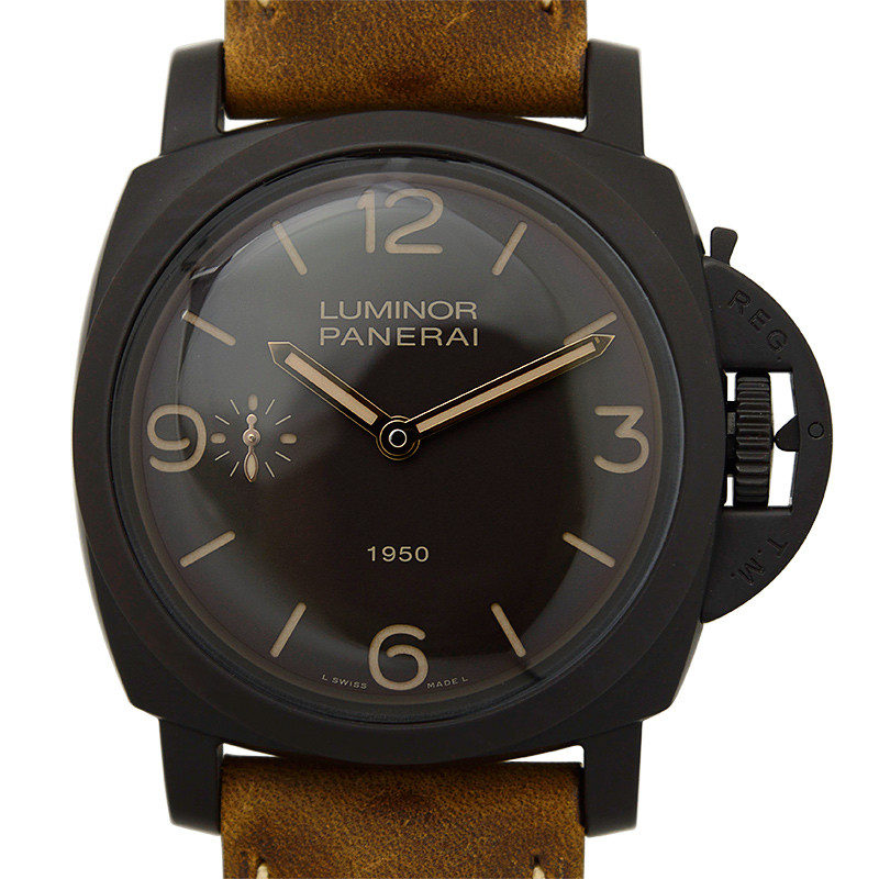 panerai/沛纳海 luminor系列 手动机械男表pam00375