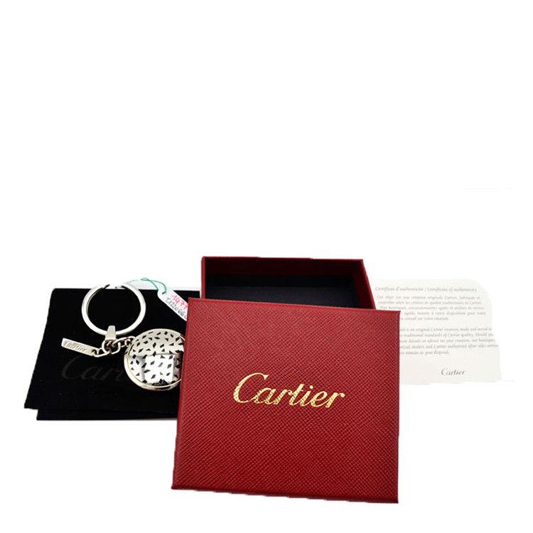 cartier/卡地亚 豹纹斑点装饰钥匙扣 t1220660