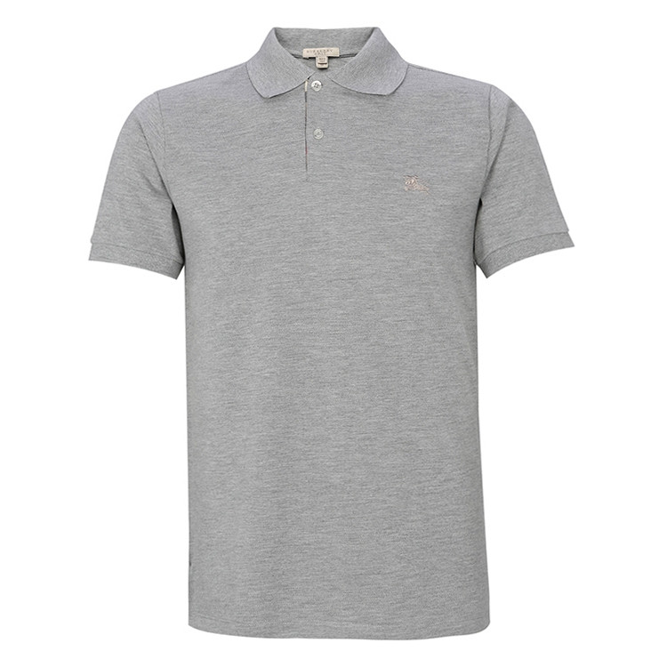burberry/博柏利 男士经典款时尚休闲灰色短袖polo衫b1701m20014br13
