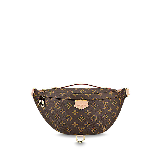 louis vuitton/路易威登 18春夏秀款 bumbag 帆布/配皮 腰包 m43644