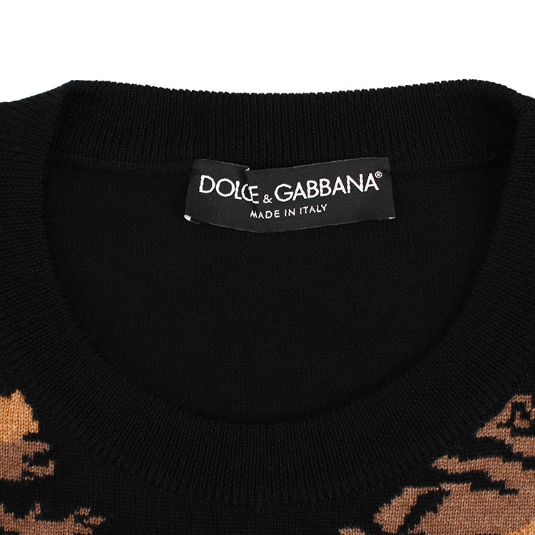 dolce&gabbana/杜嘉班纳男士针织衫/毛衣-男士时尚羊毛衫90羊毛10羊绒