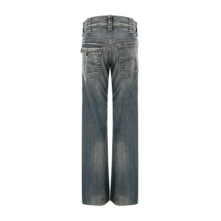 armani jeans/阿玛尼牛仔-女士裤子-女士牛仔系列牛仔蓝牛仔裤纯棉