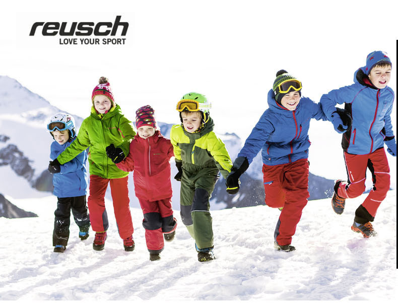 reusch德国儿童滑雪运动分指手套5岁以下儿童适用
