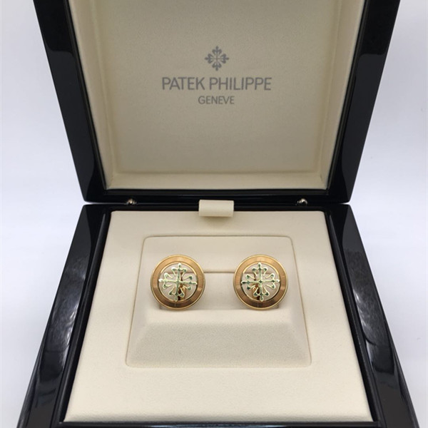 patek philippe/百达翡丽 vip尊享 18k金材质袖扣