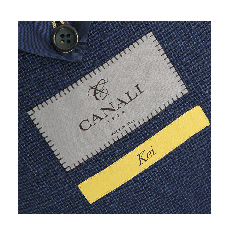 canali/康纳利 男士亚麻格纹西装上衣 l25277 20655 31 男士西服