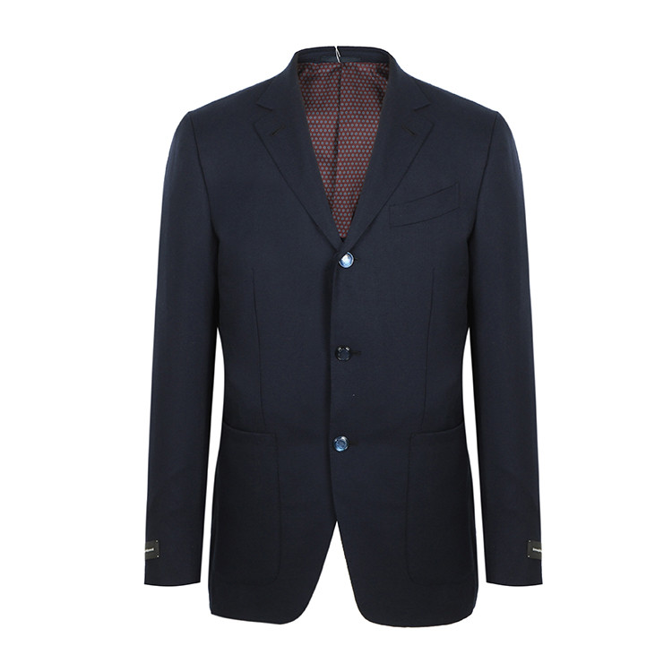 ermenegildo zegna/杰尼亚【2017新品】单排三粒扣羊毛西装上衣