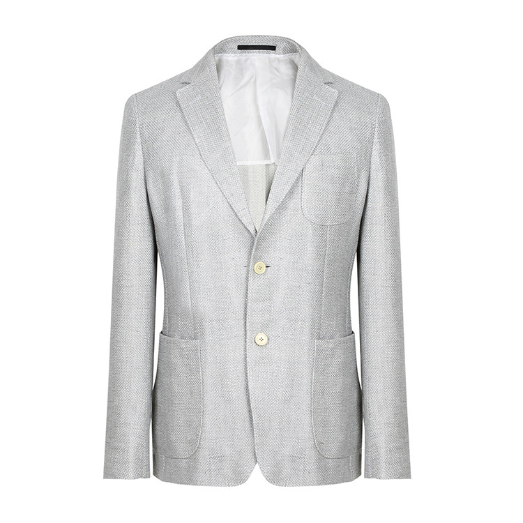 z zegna/z zegna 男士棉质单排两粒扣西装上衣 ugc41 男士西服