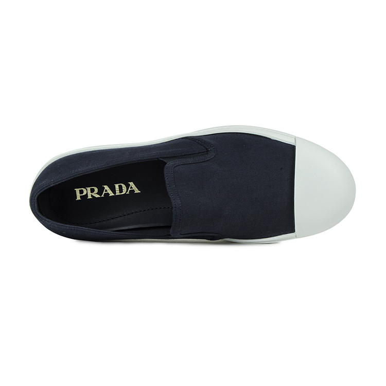 prada(普拉达)黑色网面男士休闲运动鞋