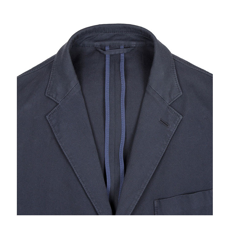 ermenegildo zegna/杰尼亚 男士单排三粒扣棉质西装上衣 ugc41 男士