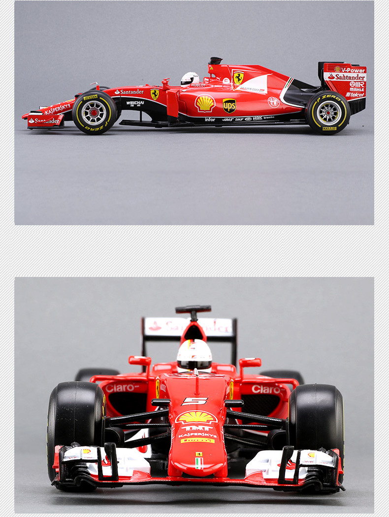 2016款法拉利f1合金仿真汽车模型1:18摆件礼品红色