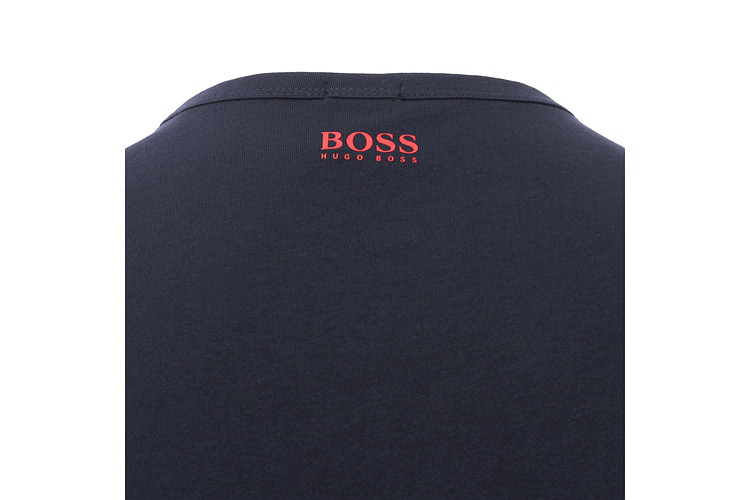 hugo boss/雨果波士 字母图案纯棉男士短袖t恤 50323991 410