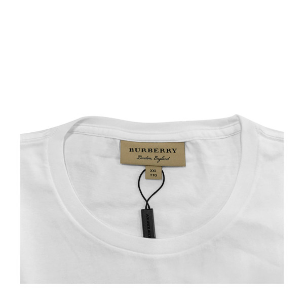 burberry/博柏利 男士短袖t恤 london england系列纯棉刺绣logo简约