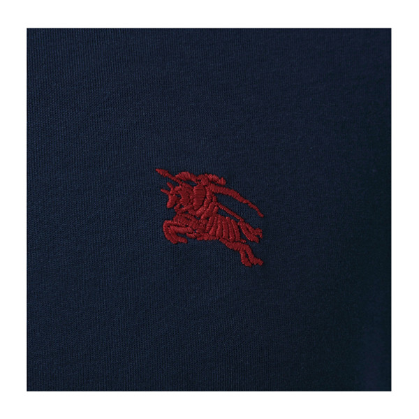 【18新品】burberry/博柏利 男士短袖t恤 纯棉圆领刺绣logo简约设计深