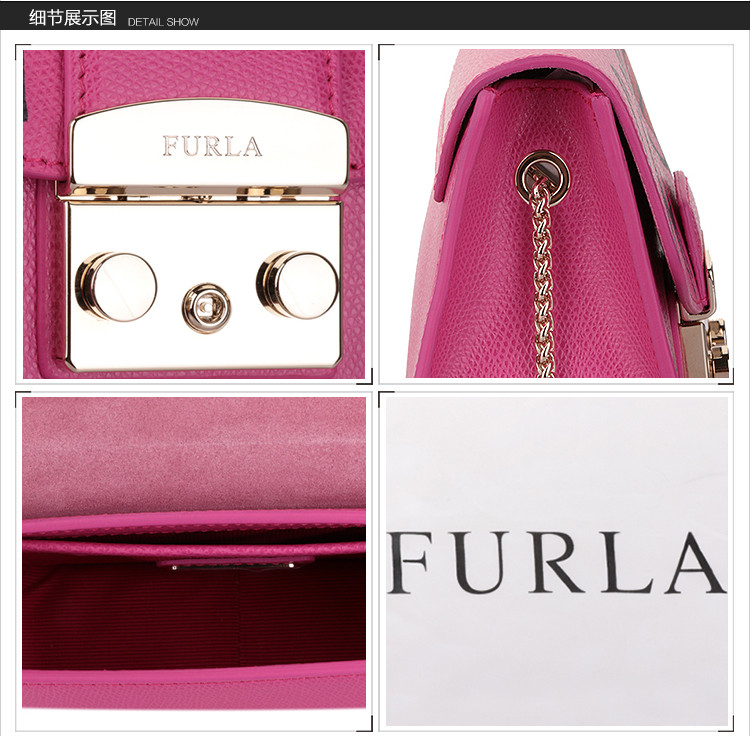 furla/芙拉女士印花牛皮单肩包 斜跨包街拍神器新款 bgz7