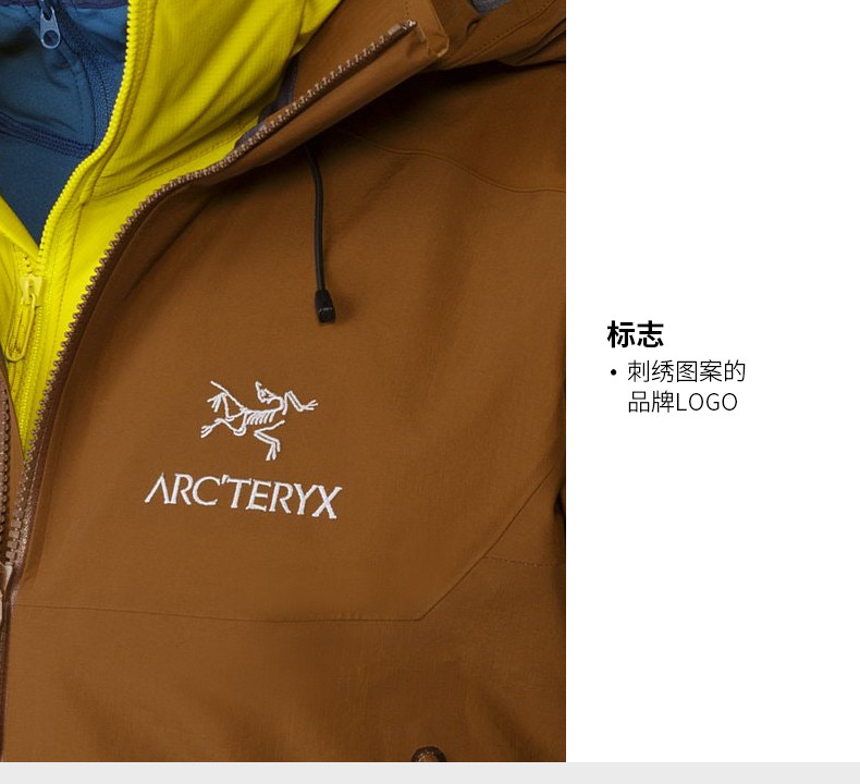 arcteryx/始祖鸟男款连帽冲锋衣21782betaarjacketm【18秋冬新款】