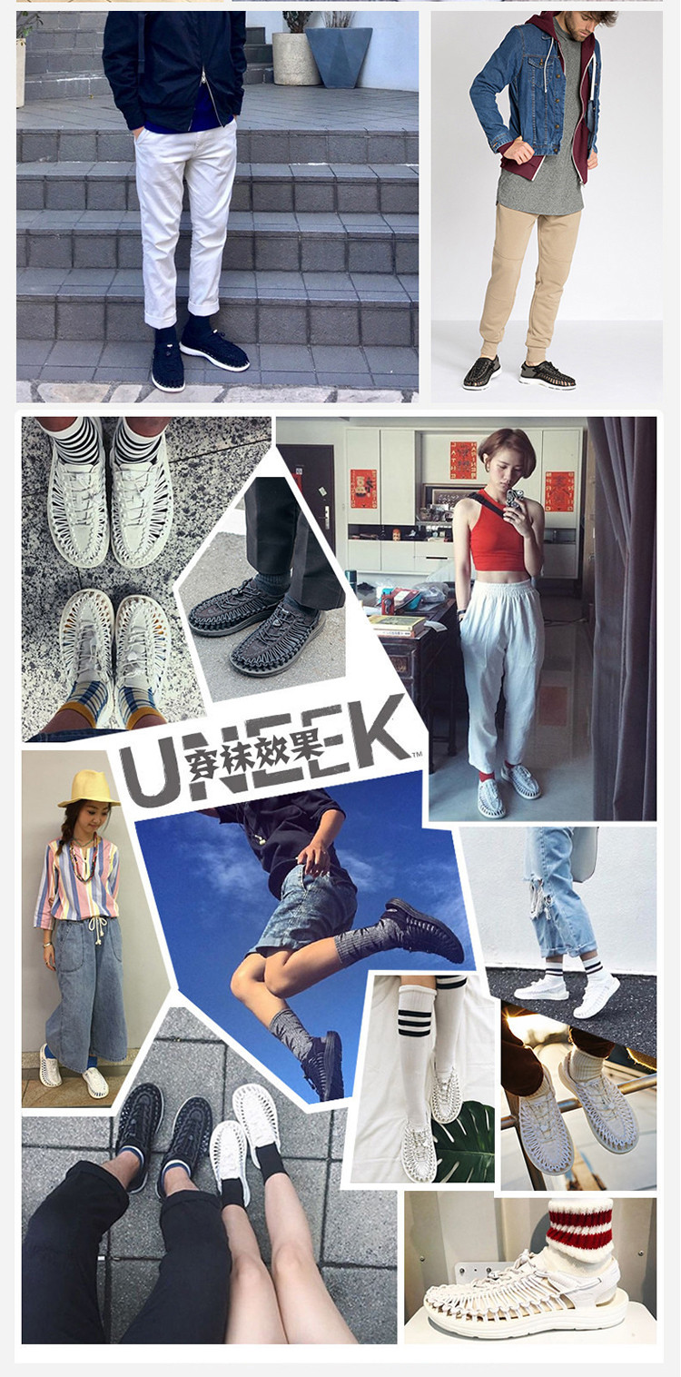 keen/科恩 新品uneek slide夏季朔溪户外凉鞋拖鞋涉水男士溯溪鞋