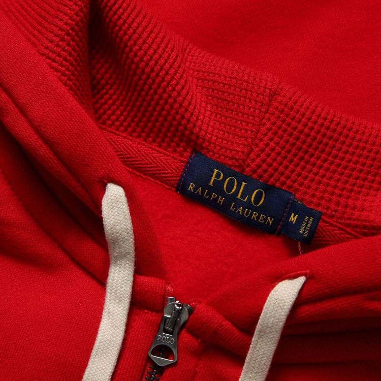 ralph lauren/拉夫劳伦棉质拉链外套男卫衣