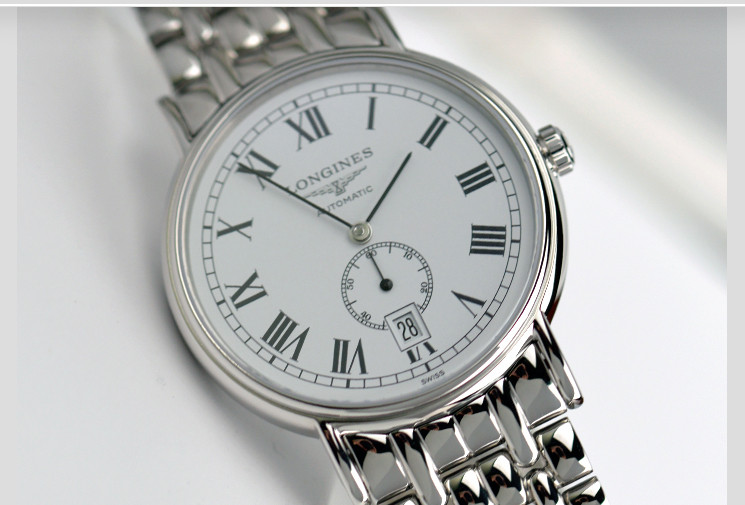 longines/浪琴瑰丽系列 自动机械男表【l4.805.4.11.6全球联保】