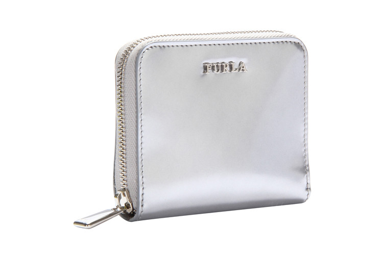 "瑕疵折扣"2016春夏新品上市 furla/芙拉 女士牛皮钱包 792004 银色