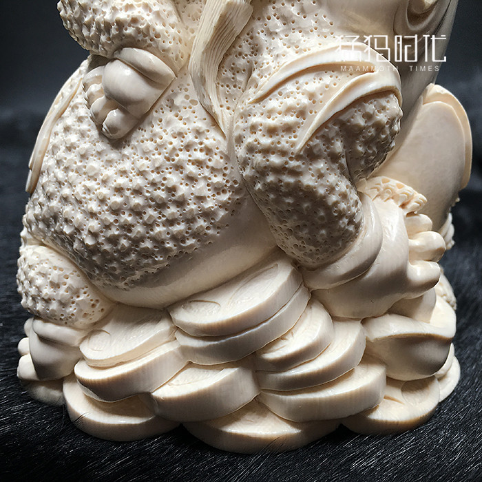 mmsd/猛犸时代 专柜正品带证书猛犸象牙 金蟾-摆件(活动款)