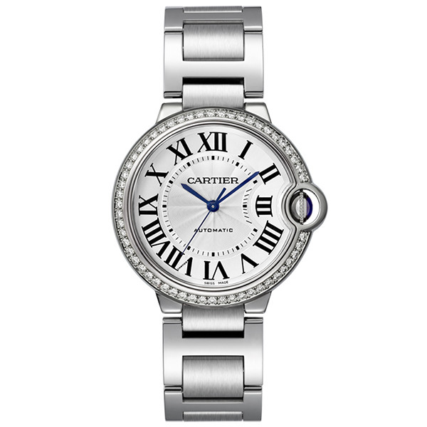 cartier/卡地亚蓝气球系列女式自动机械腕w4bb0017