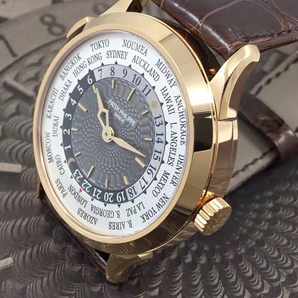 Patek Philippe/百达翡丽 复杂功能计时系列世界时自动机械腕表5230R-012