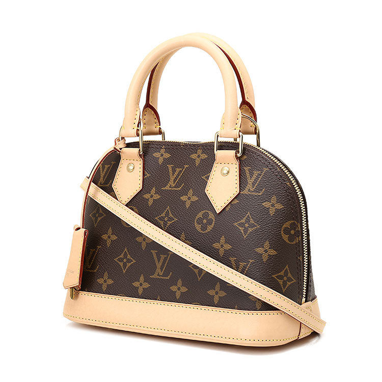 louis vuitton(路易威登) #alma bb系列monogram 帆布女式两用包